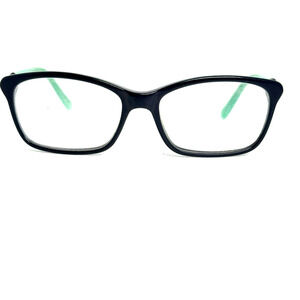 Kate Spade Catrina 0ERK Eyeglasses Black Green Rectangular Frame 53-15-135 19963